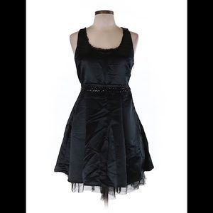 Princess Vera Wang Black Party Dress